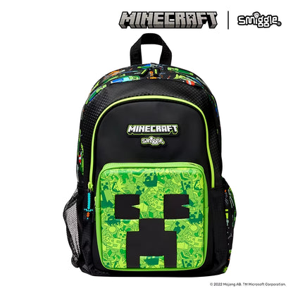 Australia Smiggle Minecraft Co Branded Backpack Primary School and Childrens Backpack Start of School Gift