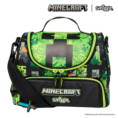 Australia Smiggle Minecraft Co Branded Backpack Primary School and Childrens Backpack Start of School Gift